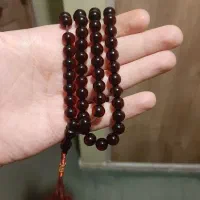 تسبیح آب حیات کهربای هفت رنگ|جواهرات|زنجان, |دیوار