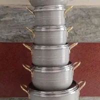 سرویس قابلمه14پارچه گرانیتی لانه زنبوری هلنانونو|ظروف پختوپز|مریوان, |دیوار