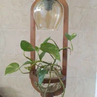 بوستر آویز گلدانی و چوبی