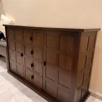 بوفه کنسول چوبکده ساعی