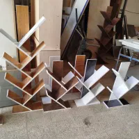 کتابخانه درختی|کتابخانه، شلف، قفسههای دیواری|کاشان, آیت الله سعیدی|دیوار