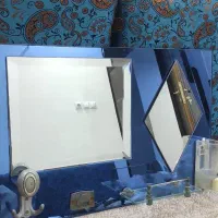 آینه روشویی حمام و دستشویی + شلف حمام