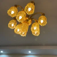 لوستر باکارات واژگون شامپاینی|لوستر و چراغ آویز|تهران, یوسف‌آباد|دیوار