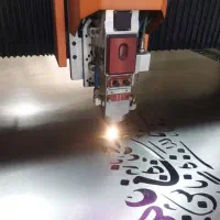 برش لیزری فلزات 2*6، خمکاری آهن، لیزر CNC،برشcnc