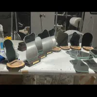 آینه هفت سین دکوری مدل دفرمه گنبدی و.ابعاد سفارشی|آینه|قائم‌شهر, |دیوار