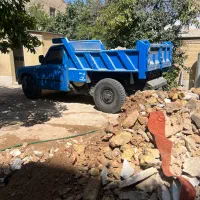 حمل نخاله ناخاله و مصالح ساختمانی با نیسان کمپرسی|خدمات حمل و نقل|شیراز, زرهی|دیوار