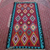 گلیم  پشمی|گلیم، جاجیم، گبه|اهواز, زندوکیلی|دیوار