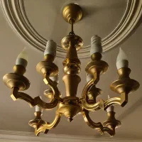 لوستر برنزی 4 شاخه