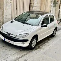 پژو۲۰۶ پاناروما تیپ ۳ تحویل ۱۴۰۲ با لوازم درحدصفر