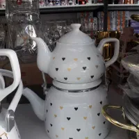 کتری قوری لعابی در طرح های متنوع|قوری، کتری، قهوه‌ساز دستی|میانه, |دیوار