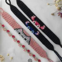 دستبند بافت هدیه ی خاص برای روز دختر