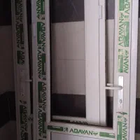 دوعدد درب upvc|مصالح و تجهیزات ساختمان|اردبیل, |دیوار