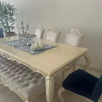 مبلمان ۷ نفره و ناهار خوری ۸ نفره|مبلمان خانگی و میز عسلی|تهران, زعفرانیه|دیوار