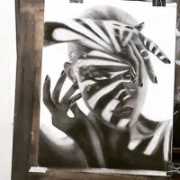 سفارش نقاشی سیاه قلم،رنگ روغن و آبرنگ و دکوراتیو