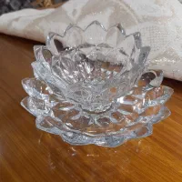 کاسه بشقاب آجیل خوری (دو ست) ۱۲ عدد