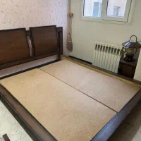 تخت دونفره به همراه دراور وآینه