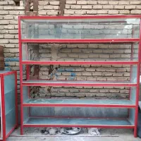 ویترین بزرگ و کوچک دو عدد