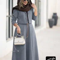 کت و دامن مخمل کبریتی|لباس|کبودرآهنگ, |دیوار