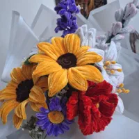 دسته گل پیپ پاک کن|گل مصنوعی|تهران, ابوذر|دیوار