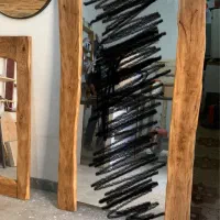 آینه چوبی|آینه|کرمان, |دیوار