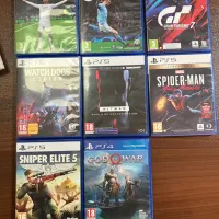 ۷عدد بازی ps5 و ۱ عدد بازی ps4