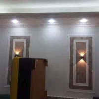 گچ کاری سفیدکاری ابزار زنی و نما شسته کاری|خدمات پیشه و مهارت|شیرگاه, |دیوار