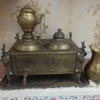 سماور ذغالی برنجی نو نو