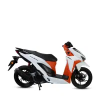 موتور کلیک سفید نارنجی مدل 1404|موتورسیکلت|اراک, |دیوار