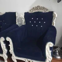 مبل ۷ نفره استیل|مبلمان خانگی و میز عسلی|رباط‌کریم, رباط‌کریم|دیوار