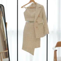 ست کراپ دامن و کت شنل ترک|لباس|مراغه, |دیوار