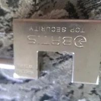 قفل کتابی باتیس فولادی تک کلید