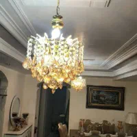 یک جفت لوستر ۶ شعله بسیار تمیز