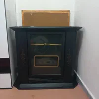 بخاری گازی طرح شومینه