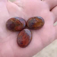 سنگ نگین عقیق شجر پاییزی فیروزه|جواهرات|قم, بنیاد|دیوار