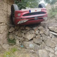 ماشین 206 چپ کرده