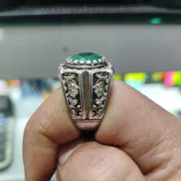 انگشتر نقره زمزد|جواهرات|اراک, |دیوار