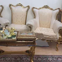 مبلمان 9 نفره بهمراه نهار خوری 6 نفره در حد نو|مبلمان خانگی و میز عسلی|تهران, دردشت|دیوار