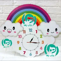 محصولات آموزش و تزیینی کلاس.اشکال هندسی ساعت آموزش