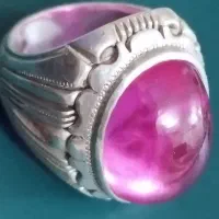 انگشتر نقره یاقوت|جواهرات|همدان, |دیوار