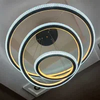 لوستر پذیرایی و اتاق خواب شیک و مدرن