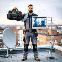 نصب آنتن نصاب تنظیم 24 ساعته کل جاده ساوه حومه