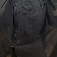 چادر شالی مشکی .جلو زیپ دار و نگین دار|لباس|قم, هفت تیر|دیوار