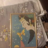 دوتا تابلوی قدیمی دست ساز