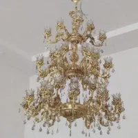 تولید و فروش انواع لوستر جهت مساجد تالارها ومنازل|لوستر و چراغ آویز|مشهد, گرجی علیا|دیوار