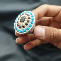 انگشتر نقره خشک شاه پسند