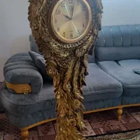 ساعت ایستاده طرح طاووس