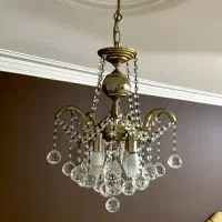 لوستر 12 شاخه و 4شاخه کریستال|لوستر و چراغ آویز|کرمانشاه, |دیوار