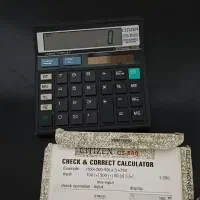 ماشین حساب سیتیزن نو|لوازم التحریر|گرمدره, |دیوار