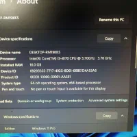 کامپیوتر پرقدرت ddr3 رم 16 هارد SSD مانیتور 19 LED|رایانه رومیزی|کرج, شهر صنعتی|دیوار