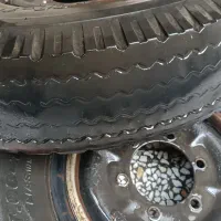 رینگ و لاستیک جلو ۷۰۰ ـ۱۶ نیسان|قطعات یدکی و لوازم جانبی|رشت, شهرک شهید رجایی|دیوار